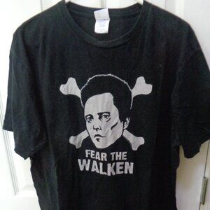 FEAR THE WALKEN Christopher Walken Men's Black T-Shirt XL
